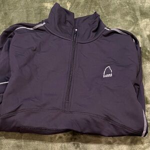 Sierra Designs Black Men’s size large quarter zip long sleeve pullover